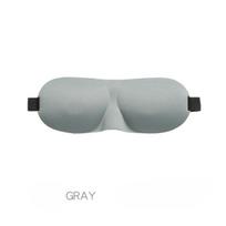 3D stereofoninė miego akių kaukė be alkoholio,  3D005 Gray Basic Edition