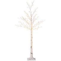 Dirbtinis medelis su LED apšvietimu, 120 LED, 150 cm, šiltai balta