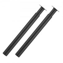 Stalo kojos reguliuojamos 710x1100 mm plienas juoda