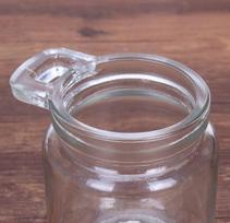 Vasana 250 ml skaidraus stiklo vonios druskos indelis, daugkartinio naudojimo, su hermetišku mediniu kamščiu ir samteliu cukrui, pipirams, jogurtui, medui, prieskoniams