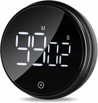 Virtuvinis laikmatis, chronometras, skaitmeninis laikmatis su magnetu, elektroninis Led