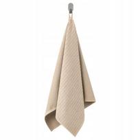 Vonios rankšluostis 100x50cm 100% medvilnė Ikea Vagsjon 204.946.18 smėlio spalvos