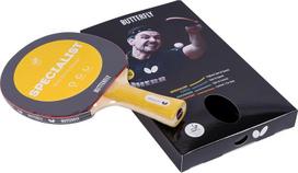 Butterfly Specialist stalo teniso raketė, profesionali stalo teniso raketė patyrusiems ir varžybų žaidėjams, juodos/raudonos spalvos padeliai su Ittf patvirtinimu, itin kibūs paviršiai