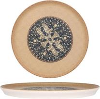 Bonna Mesopotamia desertinės lėkštės, porcelianinės, 22 cm, 6 vnt. rinkinys