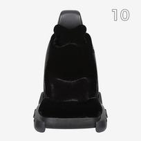 Minkštas sėdynės užvalkalas Universalus Prabangus Automobilio Sėdynės Pagalvėlė Auto Apsauginis Kilimėlis Žieminis Minkštas Šiltas Kailio Užvalkalas Auto Salonas 18- single seat brown