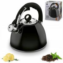 Tradicinis plieninis virdulys arden Konighoffer 2,7 l, juodas