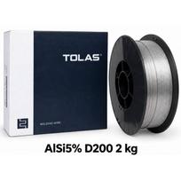 Suvirinimo viela AlSi5 D200 2 kg - 1.2 mm