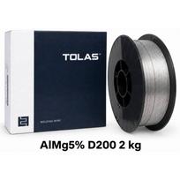 Suvirinimo viela AlMg5 (D200 - 2kg) - 0.8 mm