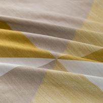 Vogiay antklodės užvalkalas 140 x 200 cm geometrinis geltonas antklodės užvalkalas su užtrauktuku - vienvietis suaugusiųjų antklodės užvalkalas su pagalvės užvalkalu 65 x 65 cm