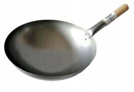 Blizginis wok su apvaliu dugnu, Ø 35 cm