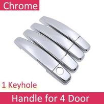 for Opel Zafira B Family Vauxhall 2005~2014 Chrome Door Handle Cover Trim Car Styling Accessories 2006 2007 2008 2009 2010 2011 Opel Zafira B gray