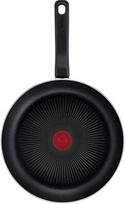 Tefal D52602 Resist keptuvė, 20 cm, saugi titano neprideganti danga, thermo-signal temperatūros indikatorius, lengva valyti, flame protect technologija, juoda
