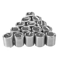 50 vnt. M10 nerūdijančio plieno SS304 srieginės įvorės (spiralinės) ((M10*1.5*2 D)