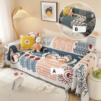Sofa pledas, Sofa rankšluostis, Užtiesalas, Lauko, Svetainė, Sofa užtiesalas, Dvipusis atlošas, Storas atlošo rankšluostis, Stovyklavimas 90*90 white