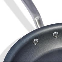 Made In Cookware - 25,4 cm keptuvė nepridegančia danga (grafito spalvos) - 5 sluoksnių nerūdijančio plieno keptuvė nepridegančia danga - profesionalūs indai - tinkama indukcinėms viryklėms