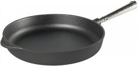 Skeppshult keptuvė, 28 cm skersmens, su nerūdijančio plieno rankena, pagaminta iš ketaus