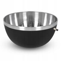 Juodas metalinis dubuo 20 cm virtuvės reikmenims