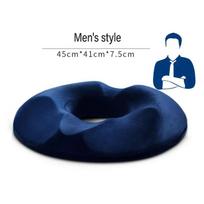 1 vnt. spurgos formos pagalvėlė hemorojui, sėdimoji pagalvėlė stubo uodegikauliui, coccyx, ortopedinė medicininė sėdynė, prostatos kėdė, su atminties putų kėdės pagalvėle blue