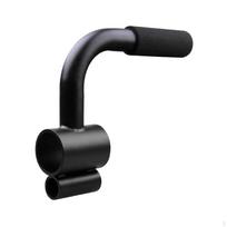 Row Attachment Bar Barbell Training Exercise Shoulder Handles Whole Body Triceps three handle black