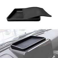 Dashboard Tray Organizer Passenger Handle Storage Cup Holder for Suzuki Jimny JB74W -2026 Tidying Car Interior Accessories Storage Tray gray