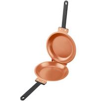Double Side Pancake Pan Non-stick Ceramic Coating Flip Frying Pan Fried Egg Pancake Maker Grill Pan Household Kitchen Cookware žalia