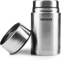 Pioneer vakuuminis, nepralaidus sriubos/maisto termosas, 8 val. karštas, 24 val. šaltas, nerūdijantis plienas, 1000 ml