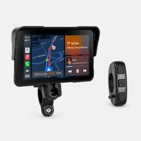 Motociklo 5" jutiklinis ekranas Podofo A4527 su CarPlay / Android Auto