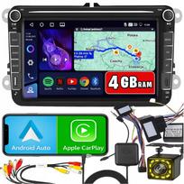 Automobilinė radija su Android, GPS ir WiFi, skirta Volkswagen, Seat, Skoda, VW Passat B6/B7, Golf 5/6