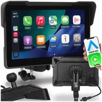 Motociklo multimedijos navigacija su CarPlay, Android Auto, Bluetooth, 7