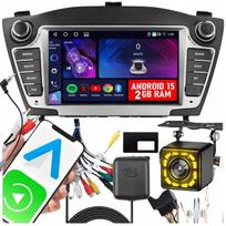 Automobilinė multimedija Hyundai Tucson IX35 2009–2015, Android 15, CarPlay, GPS, WiFi, FM, 2GB