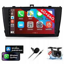 Automobilinė multimedija Toyota Avensis T27 2008-2015, GPS, CarPlay, 4GB/64GB, Android
