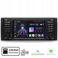 Automagnetola BMW E39 / E38, Android, 6+128GB, „Android Auto“, „CarPlay“, Wi-Fi