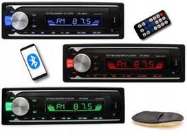 Automobilio radijas su Bluetooth, USB, SD ir AUX, MP3
