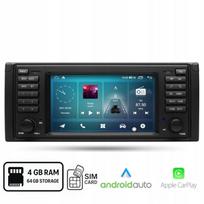 Automobilinė multimedija BMW E39 / E38, Android, 4+64GB, SIM, Bluetooth, Android Auto, CarPlay