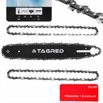 Grandininio pjūklo 14" pjovimo juosta su 2 grandinėmis, 3/8", 1,3 mm, 50 dantų