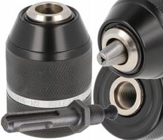 Grąžtų laikiklis SDS PLUS, savaime prispaudžiamas, 13 mm, tinka perforatoriui