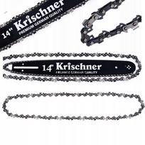 Grandininis pjūklas KRISCHNER, 35 cm juosta, 2 grandinės, 1,3 mm, 52 nareliai