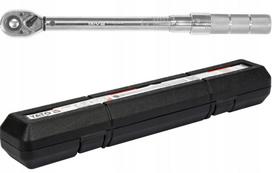 Veržliaraktis YATO, 3/8", 10–60 Nm, su užraktu, 400 mm, sertifikatas, dėklas