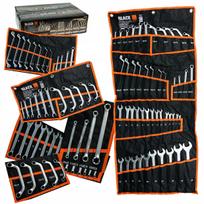 Raktų TORX rinkinys BLACK MEGA, 6–32 mm, 47 vnt., atviras, lenktas