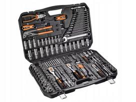 Galvučių rinkinys NEO TOOLS 10-078, 1/2", 3/8" ir 1/4", 233 dalys