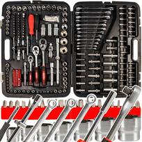 Įrankių rinkinys su galvutėmis, 216 vnt., 1/2", 3/8", 1/4", BMC