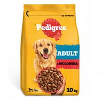Sausas šunų ėdalas PEDIGREE su jautiena ir daržovėmis, vidutinėms ir didelėms veislėms, 10 kg
