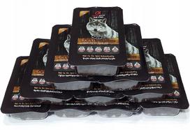 Šunų maistas Alpha Spirit Multiprotein, pusiau minkštas, 10 x 200 g
