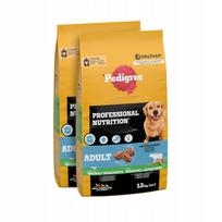 Sausas šunų maistas PEDIGREE su jautiena ir daržovėmis, 12 kg