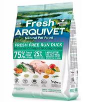 Šunų maistas ARQUIVET Fresh, pusiau minkštas, antis su žuvimi, 75% mėsos, 2,5 kg