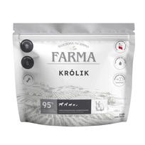 Granuliuotas triušienos pašaras šunims FARMA, be grūdų, alergiškiems, 2 kg