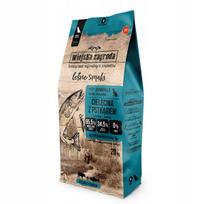 Šunų sausas maistas Wiejska Zagroda Forest Flavors, veršiena ir upėtakis, traškučiai M, 20 kg