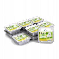 Šlapias pašaras mažiems šuniukams RAW PALEO PATE su kalakutiena, be grūdų, 12 x 150 g