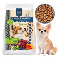 Sausas šunų pašaras su elniena ir daržovėmis mažų veislių šunims, Chihuahua, 5 kg
