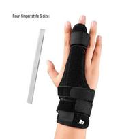 Sports Multi-Finger Splint with Sweat-Absorbing Wrist Support beige
